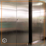 Armario en Acero inoxidable.