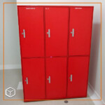 Locker en madera enchapado en fórmica